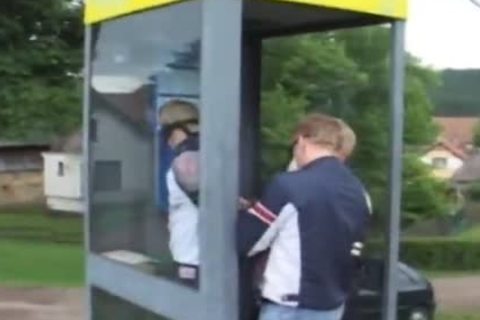 Blindfolded boyz Take It In The mouth And anal By A Cop