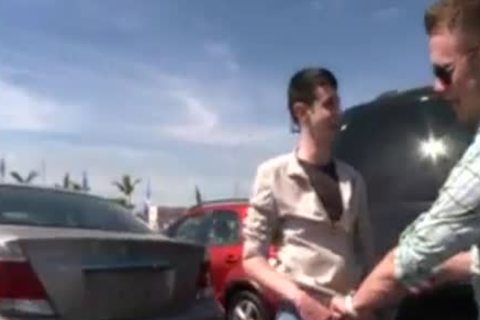 humongous jock In Public