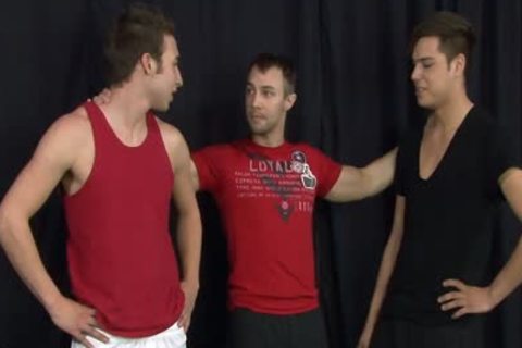 Three naughty weenies plowing Hard