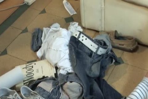 Young brunette butt fuck