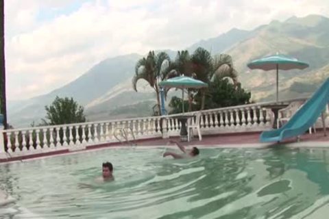 Two sexy teens Sodomize Outside jointly