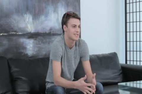 Hunter Page plowed At First homosexual Porn try-out