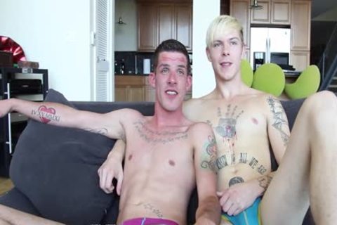 HD GayRoom - twink nails pretty ass With His Hard penis