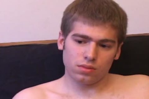 brunette teen Strokes His weenie And Cums A Lot