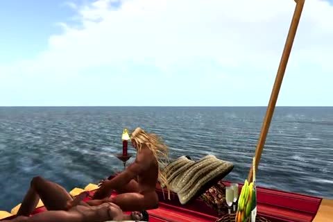 Coming Home Form A Fishing Trip And Find Your Partner Floating On A Raft Which Makes you kinky En The Rest Is As It Is.