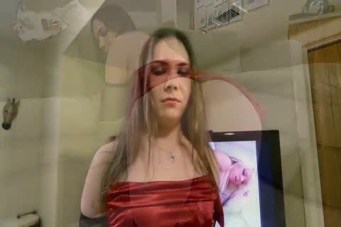 Crossdresser Sloppy blowjob