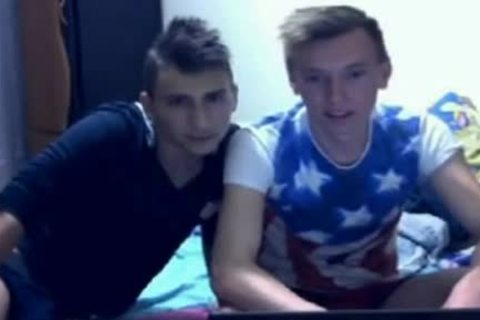dilettante twink couple On webcam Film