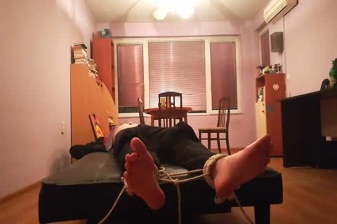 attractive twink Tickled In Sneakers And dark Socks