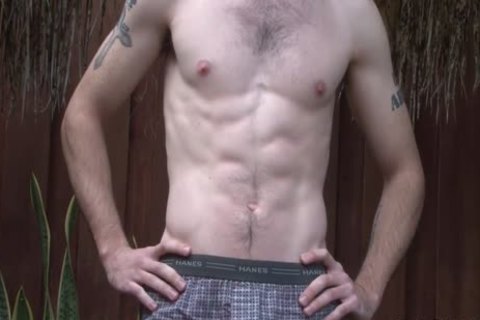 thick Hung 8 Inch Soldier Showing Off