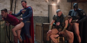 Just knob League : A homosexual XXX Parody - Colby Keller, Johnny Rapid pooper bang