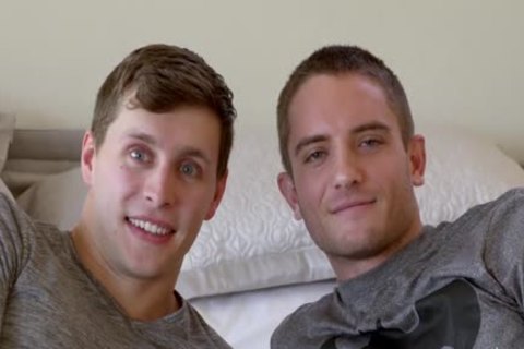 bushy homo Otter Takes humongous Straight monstrous rod From Frat teen