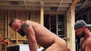 Pup & Tank nail raw All Over A Construction web site - American Love