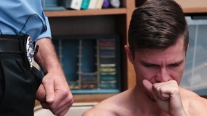 Young Perps: Young Pierce Hartman stripteasing