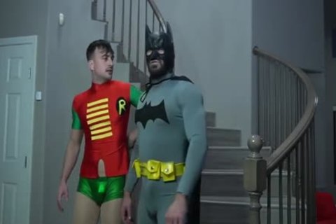 Future Pimp Makes Batman stripped Robin At Homo Males