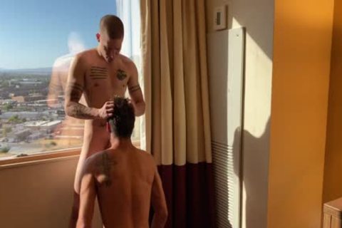 Dillon Anderson bangs Elliot Finn