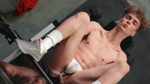 Drill My Hole: Devin Trez alongside muscle Tannor Reed swallow