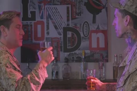 BiPhoria - Army Corps fucks Lieutenant   His Wife