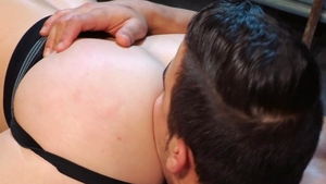 HotHouse - Perfect wearing jeans jerking big dick