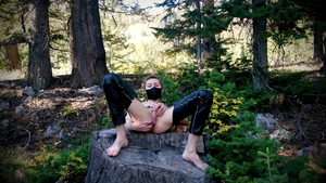 poking My gigantic 10-Pounder Into My Own arse In The Forest For A pleasure Day Of Self-drilling Myself bareback Till I Creampie.