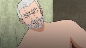 Juice Anime: Very juicy and tattooed bear hentai fucking