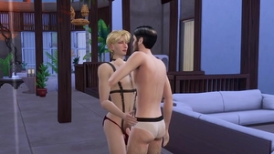 Hairy asian mature fucks in the ass on vacation