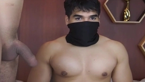 brawny guy gets nailed On cam