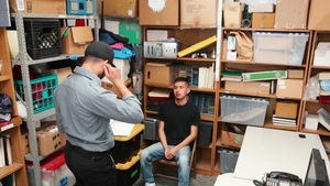 Young Perps: Cuffed and Creamed