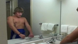 Next Door Male: Brett's Story of Cumming on His Abs