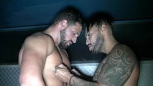 jalifstudio: Frenzied Fingering on a Bench