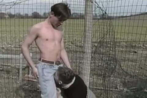 Terrorized straight teen